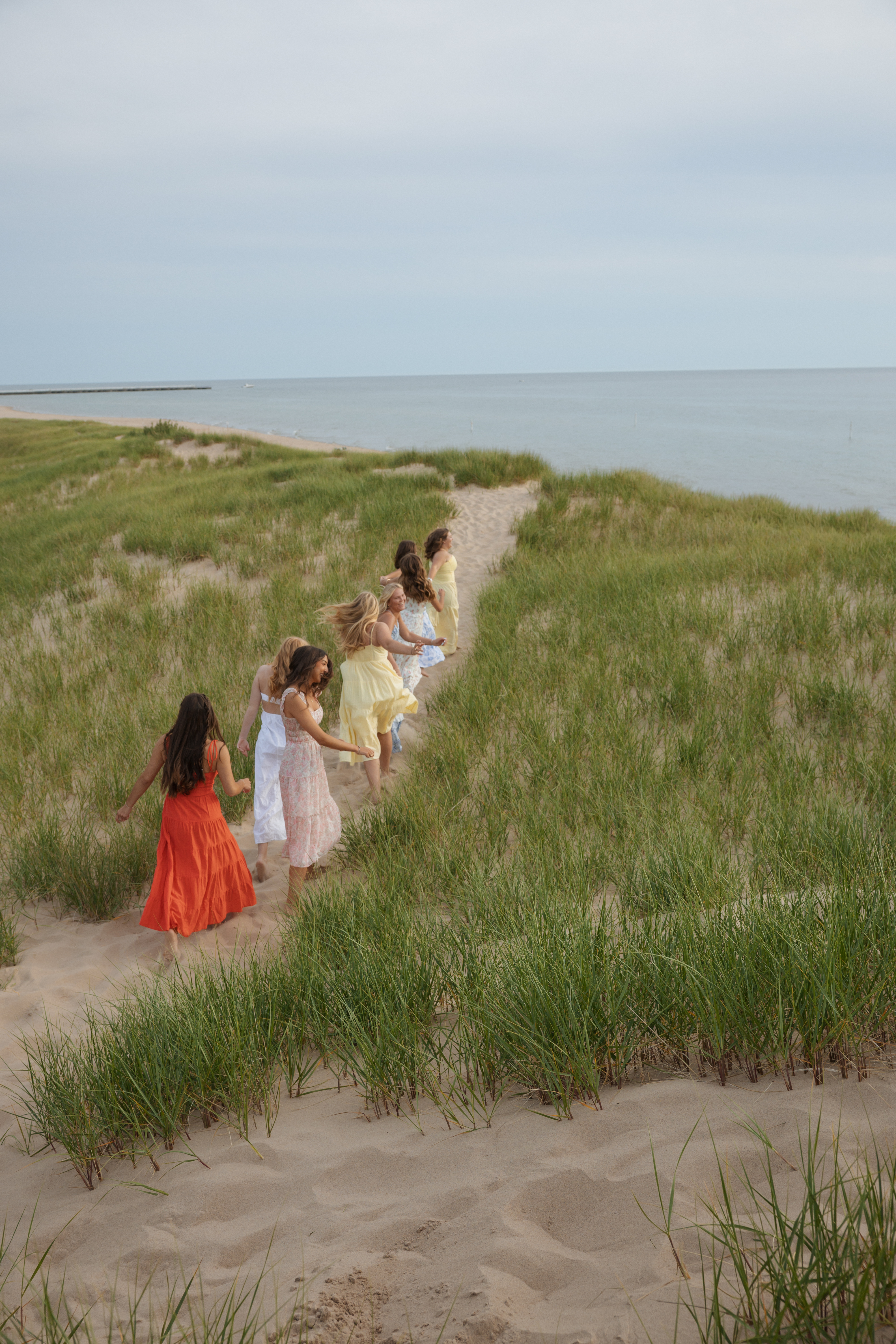 Tate and friends — wedding party